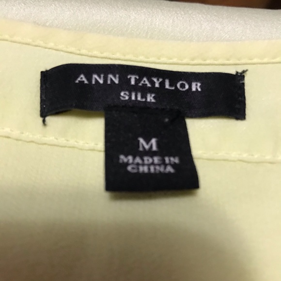 Ann Taylor Silk Blouse M - Picture 4 of 5